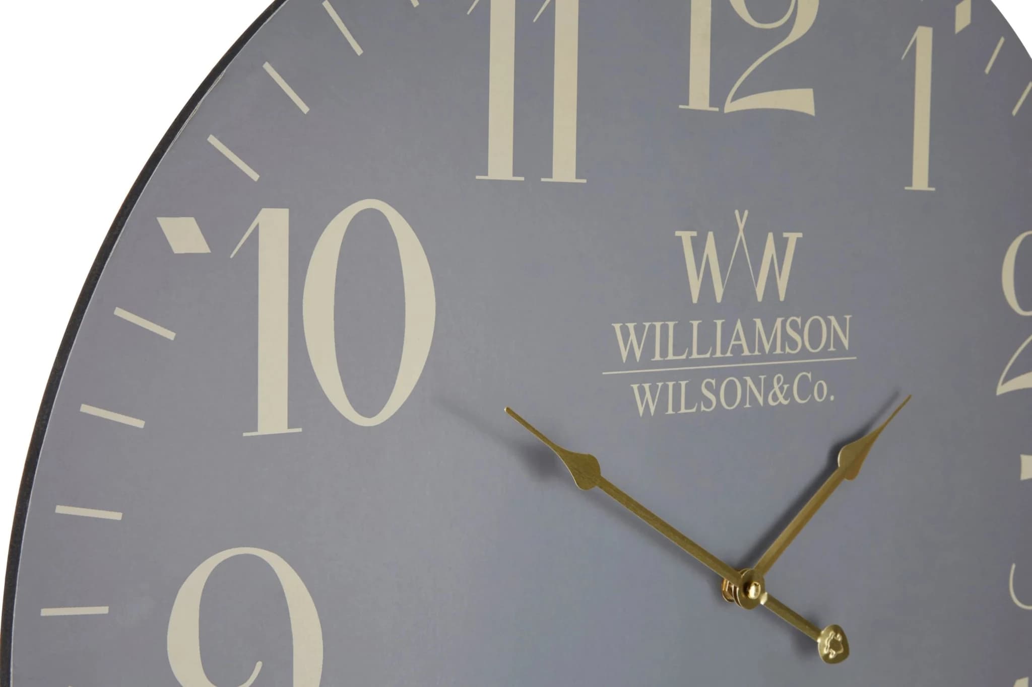 Destini 60cm Dia Classic Grey Wall Clock - Decorative, photo 3 of 3