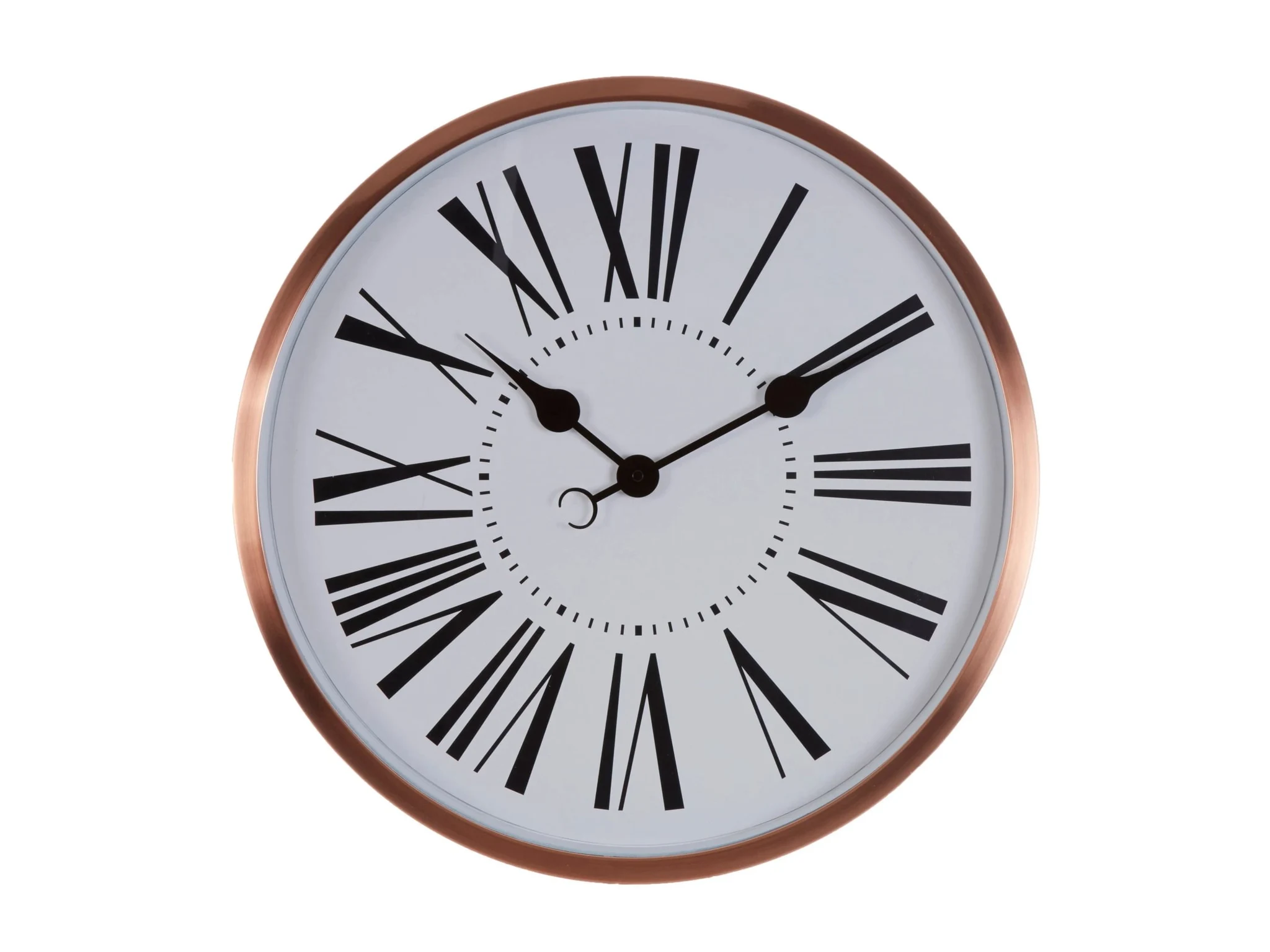 Baillie 50cm Dia Rose Gold Wall Clock - Decorative, photo 2 of 2