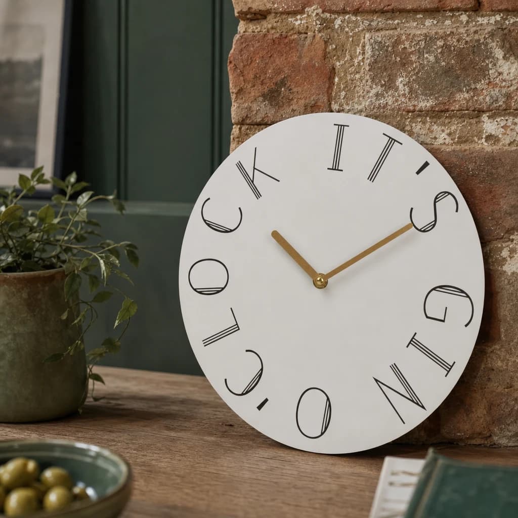 Mimo Gin Clock - Decorative, photo 1 of 3