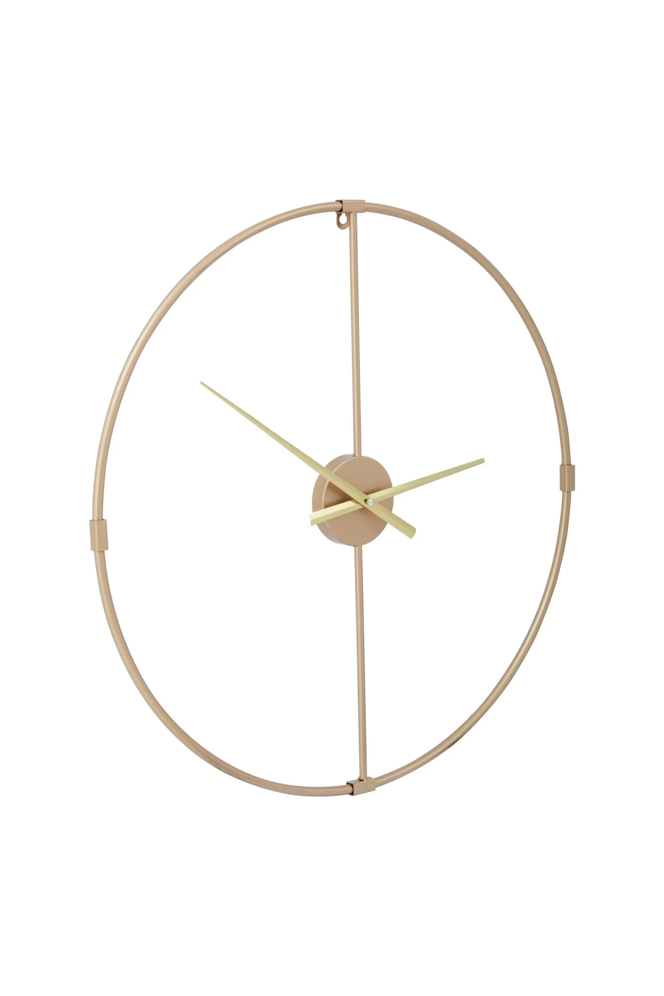 Beauly 60cm Dia Metal Wall Clock with Gold Finish - Decorative, photo 2 of 6