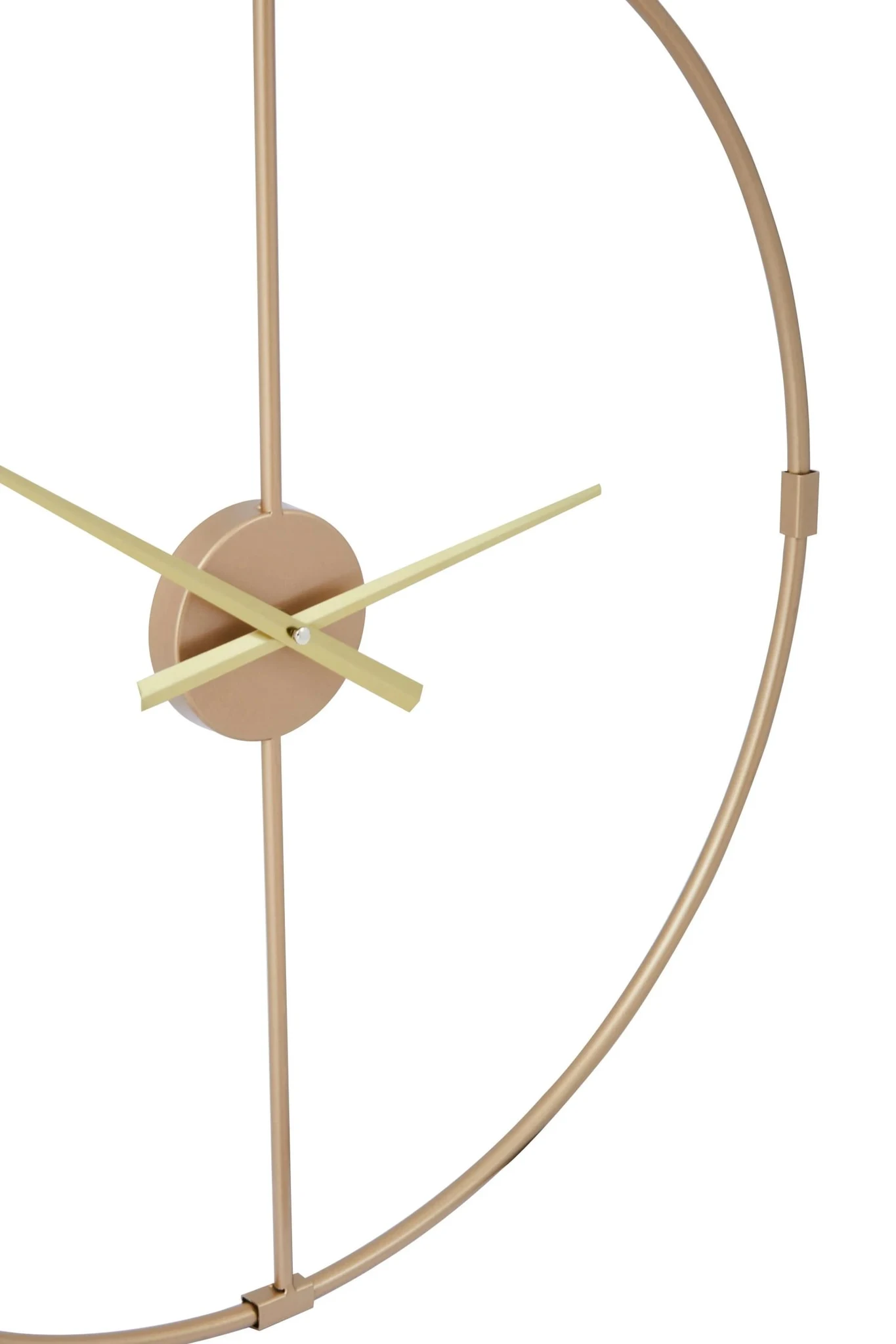 Beauly 60cm Dia Metal Wall Clock with Gold Finish - Decorative, photo 3 of 6