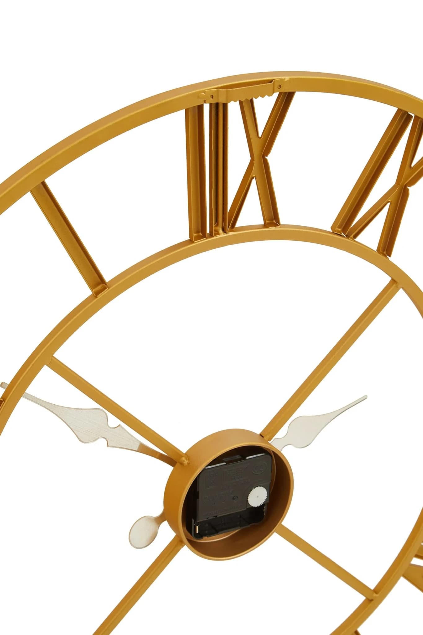 Vitus 56cm Dia Gold Finish Wall Clock - Decorative, photo 6 of 8