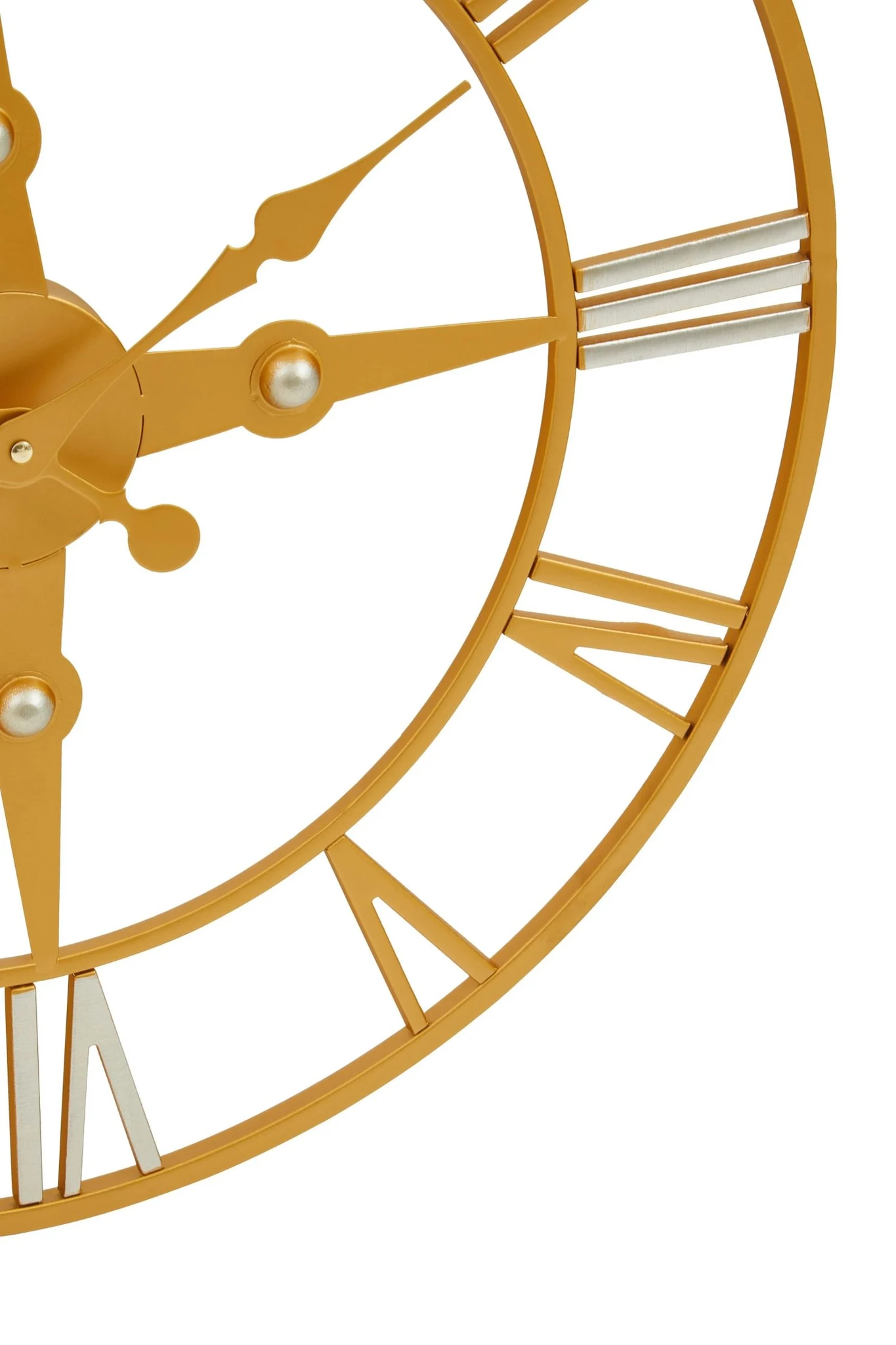 Vitus Gold and Silver Wall Clock - Decorative, photo 8 of 8