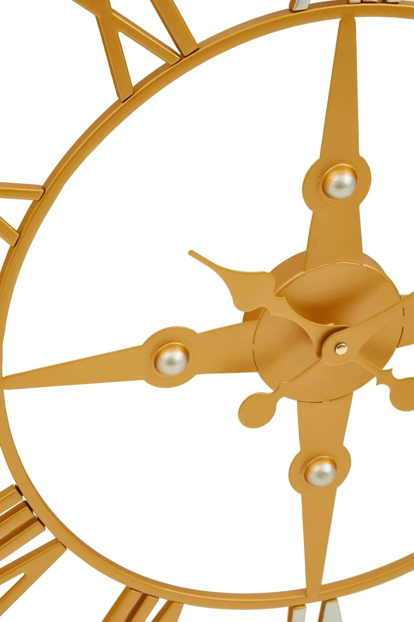 Vitus Gold and Silver Wall Clock - Decorative, photo 7 of 8