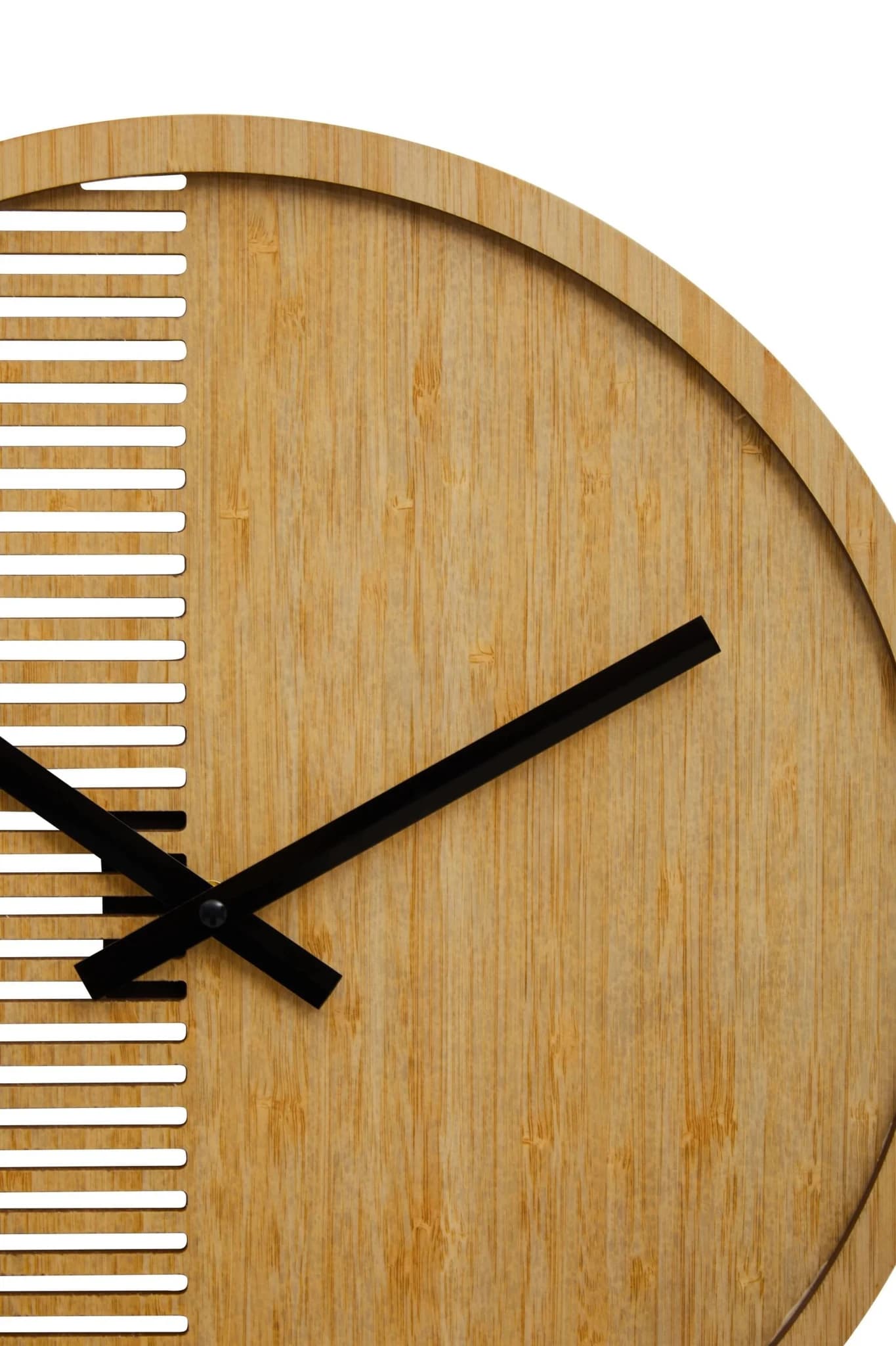 Vitus 40cm Dia Small Wooden Effect Wall Clock - Decorative, photo 8 of 8
