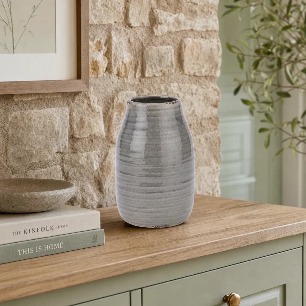 Garda Grey Stefanie Vase - Vases, photo 1 of 2