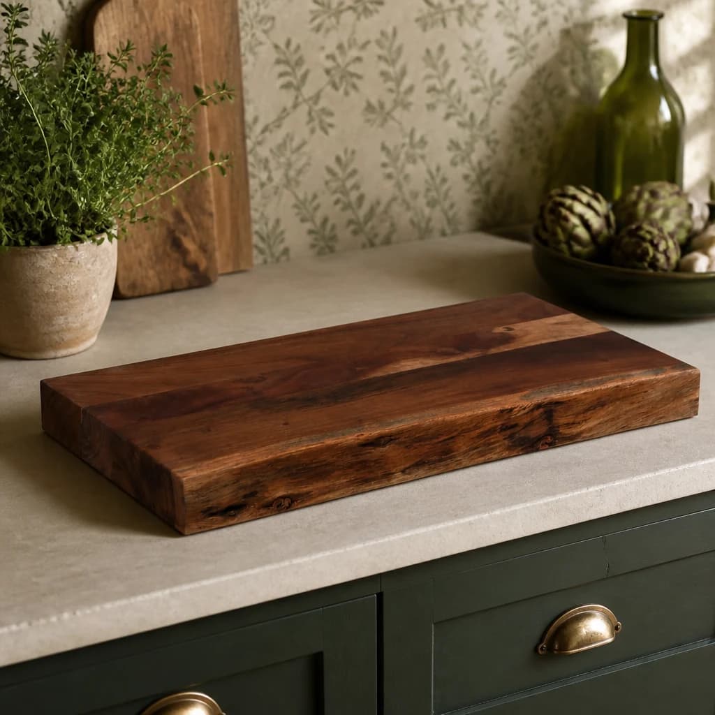 Large Chopping Board with live Edge - Trays & baskets, photo 1 of 3