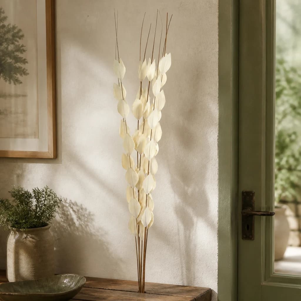 Bouquet Of Dried Thlaspi Arvense - Artificial plants & flowers, photo 1 of 4