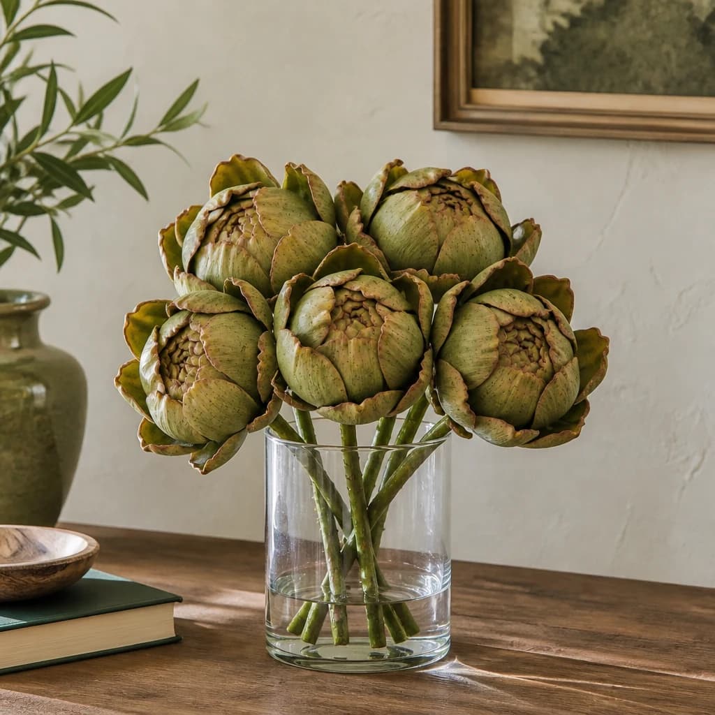 Real Touch Artificial Artichoke — Pack of 5 - Artificial plants & flowers, photo 1 of 5