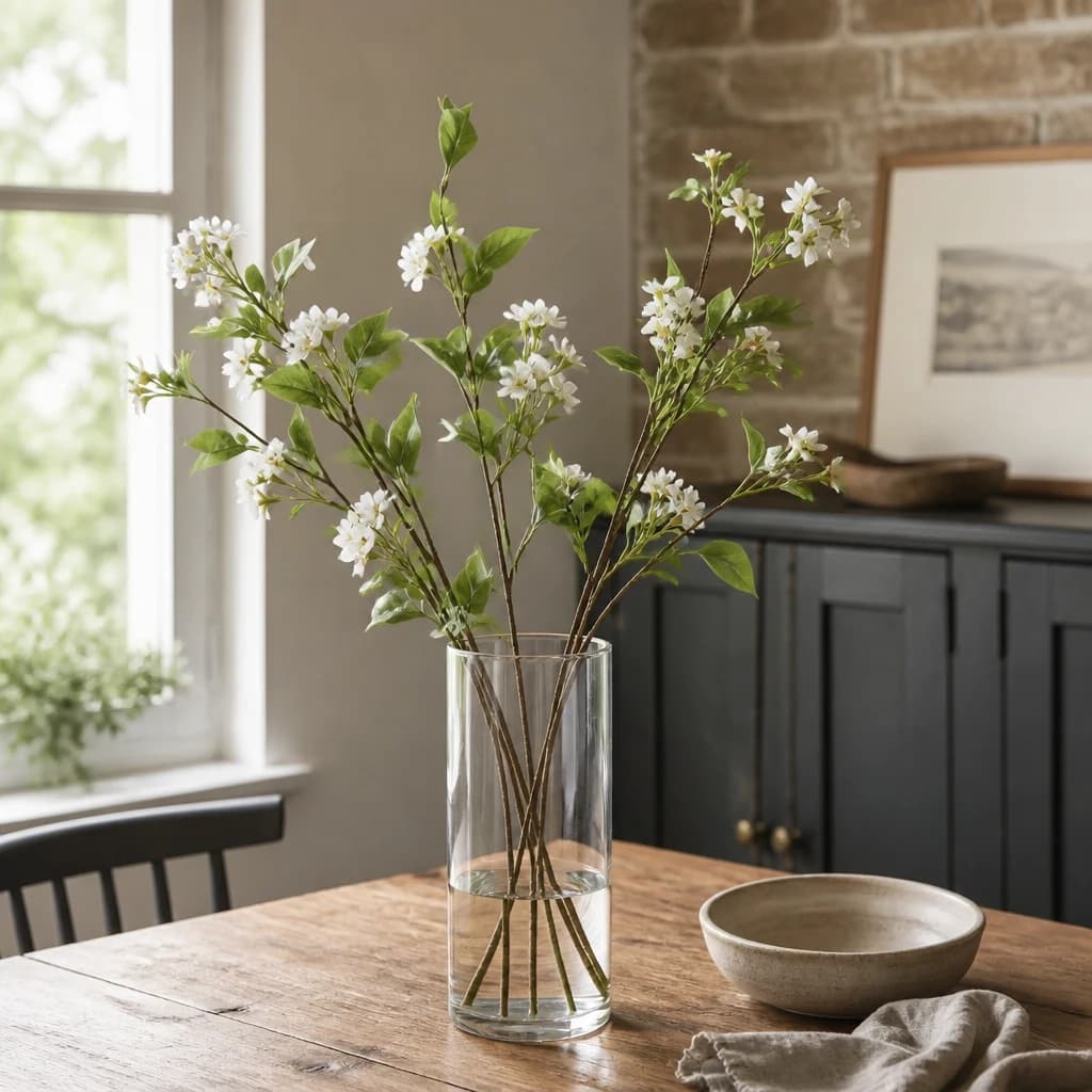 Tall Mock Orange Spray — Pack of 3 - Artificial plants & flowers, photo 1 of 5