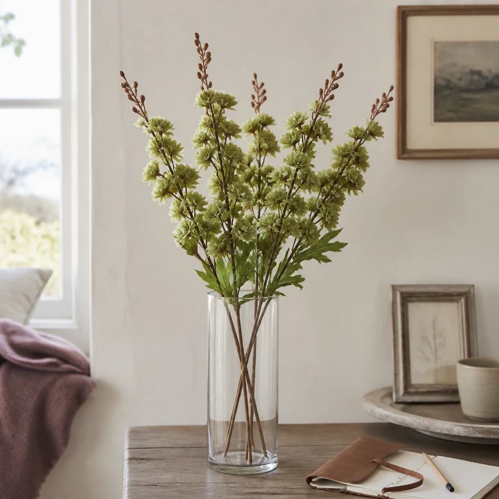 Tall Green Hops Stem — Pack of 5 - Artificial plants & flowers, photo 1 of 5