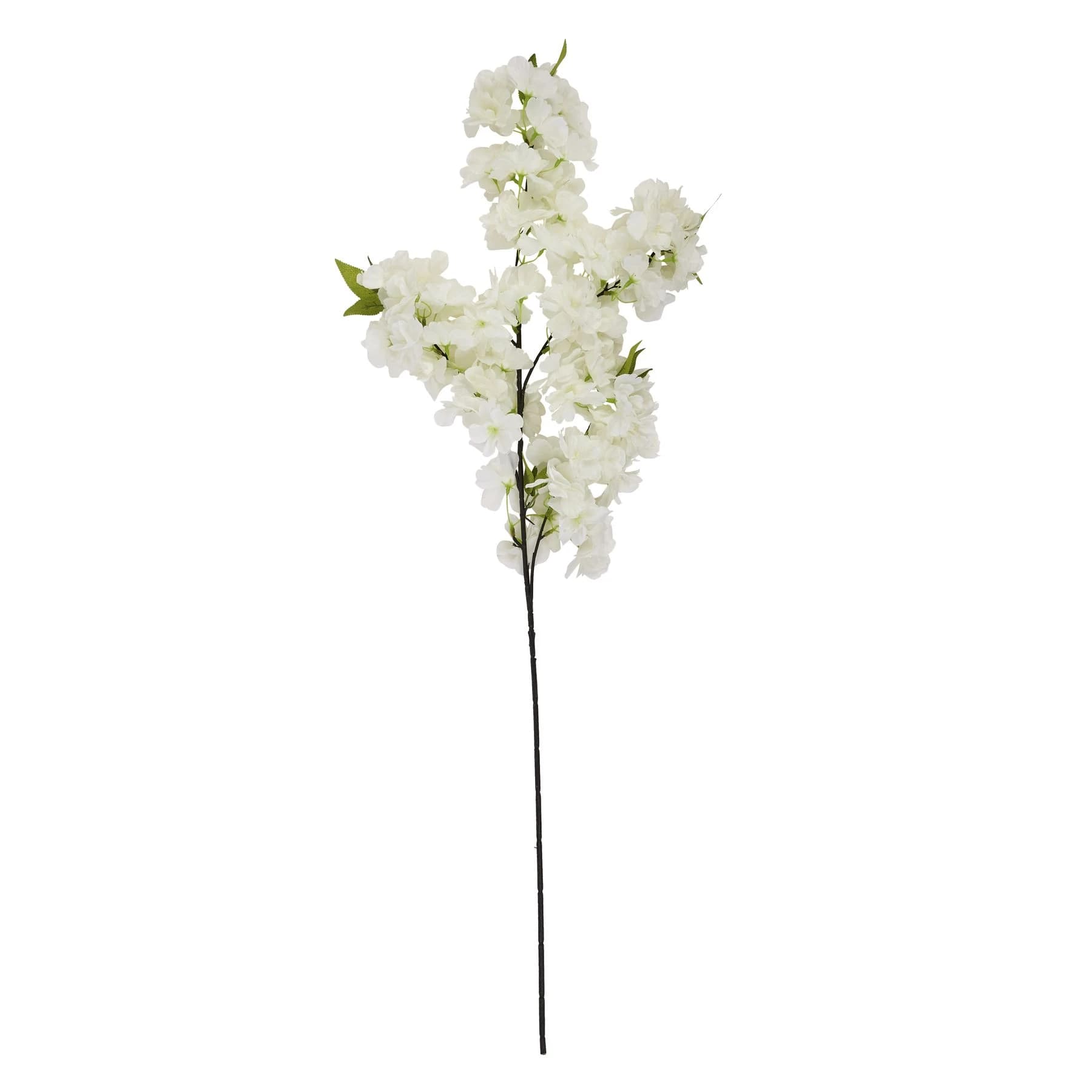 Large White Full Cherry Blossom Stem — Pack of 5 - Artificial plants & flowers, photo 4 of 5