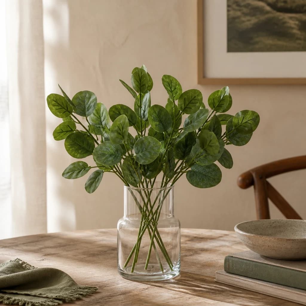 Short Eucalyptus Bunch — Pack of 5 - Artificial plants & flowers, photo 1 of 5