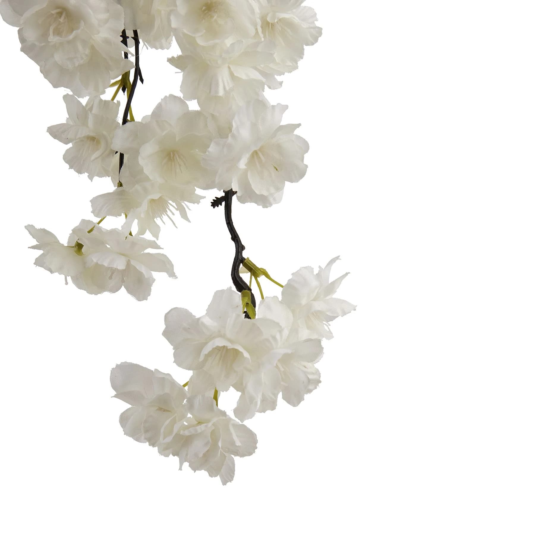 Large White Cherry Blossom Stem — Pack of 5 - Artificial plants & flowers, photo 3 of 3