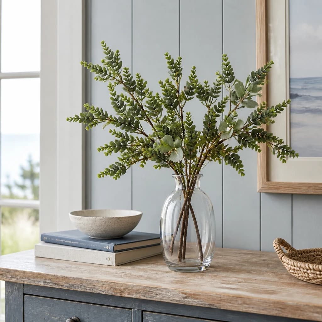 Winter Garland With Eucalyptus And Lambs Ear — Pack of 3 - Artificial plants & flowers, photo 1 of 5