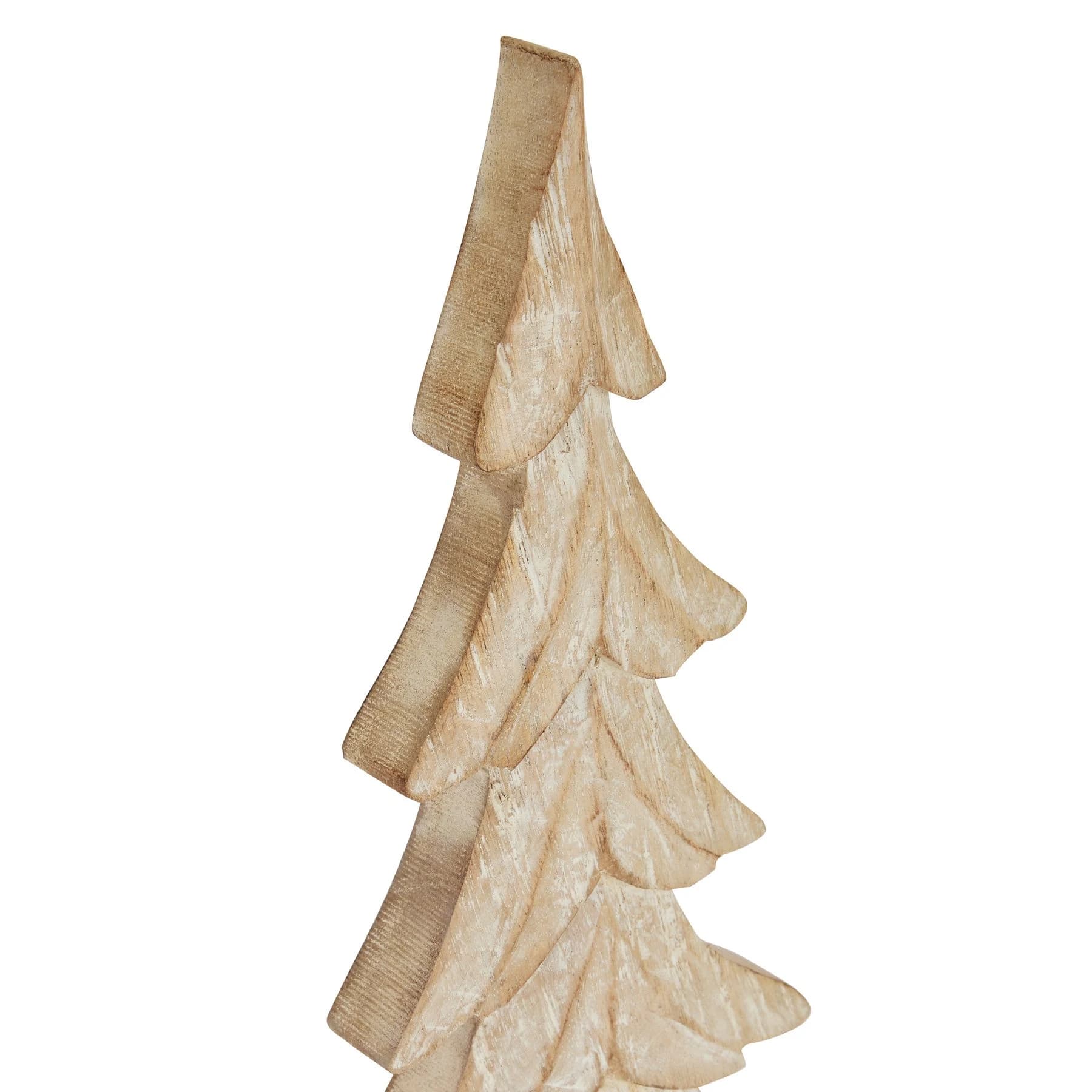 Carved Wood Christmas Tree - Decorative, photo 2 of 4