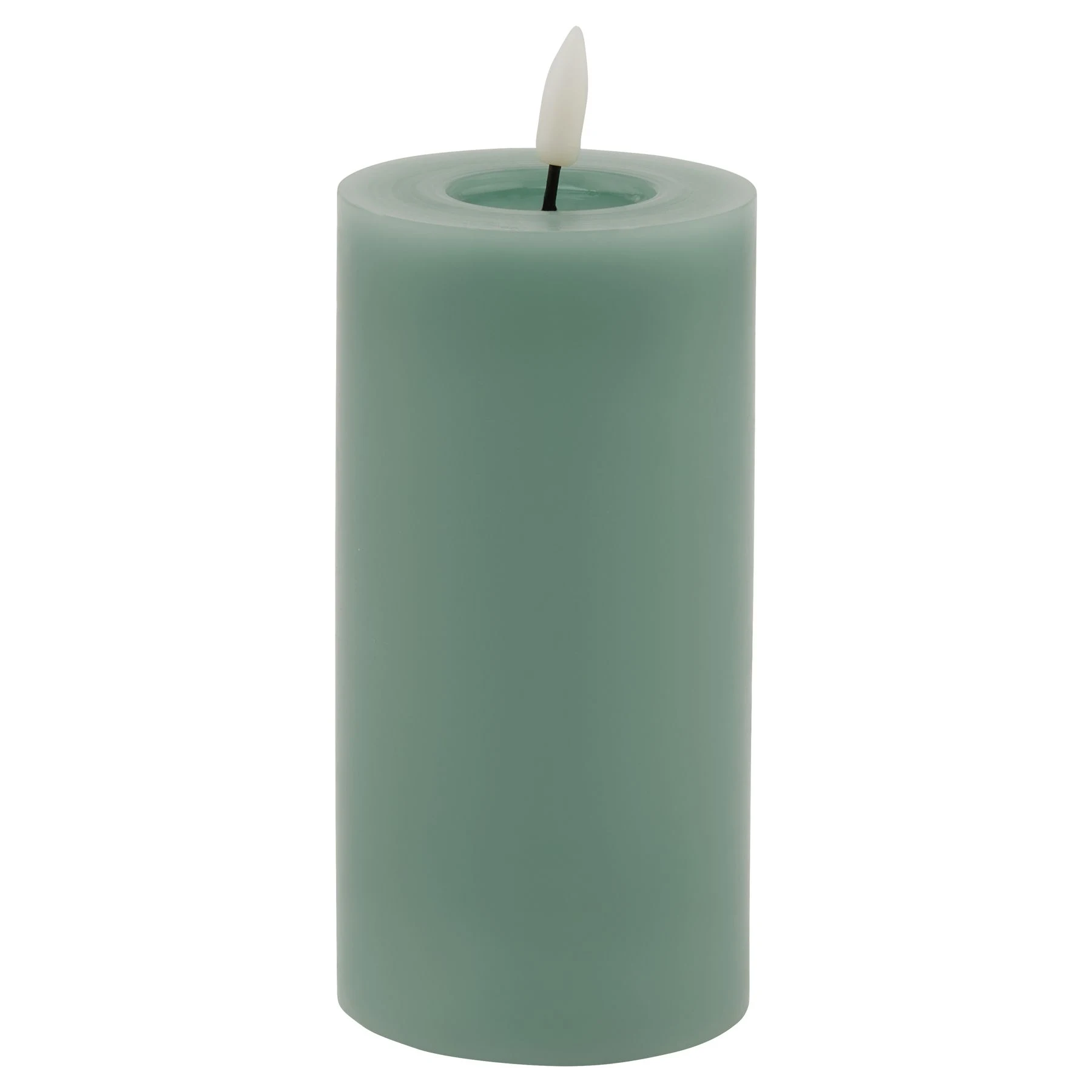 Luxe Collection Melt Effect 3x6 Sage LED Wax Candle - Candles, photo 2 of 4