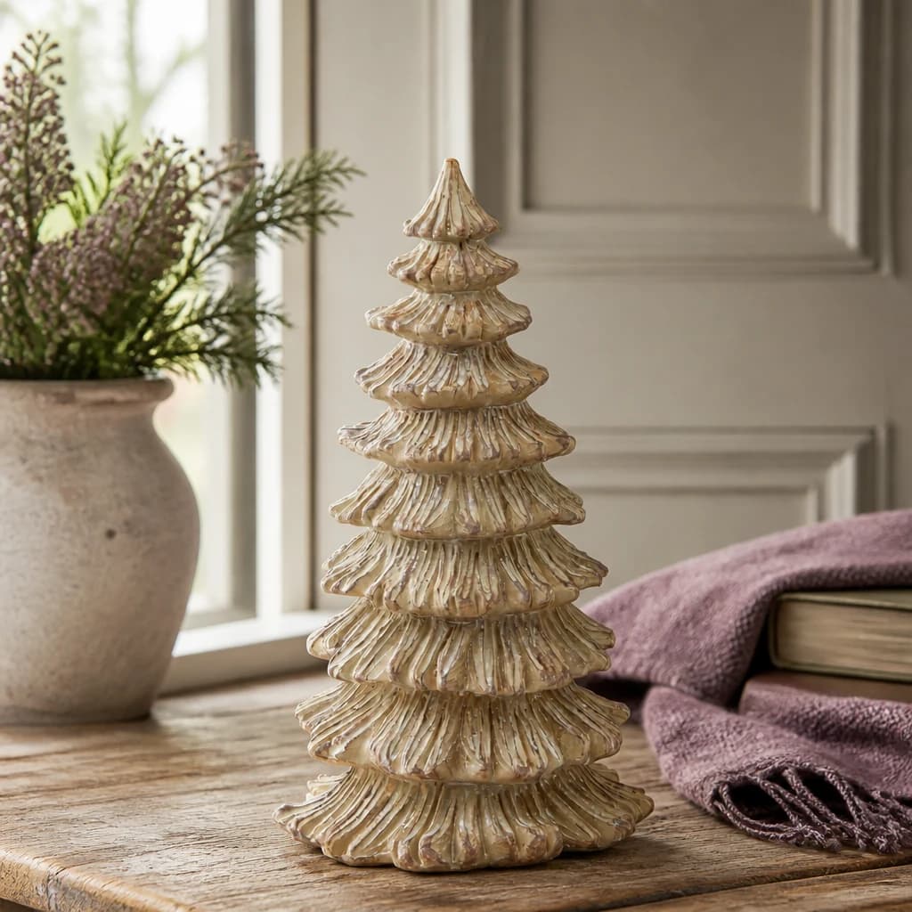 Medium Pine Tree Sculpture - Sculptures & ornaments, photo 1 of 3