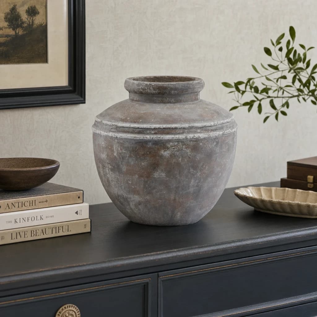 Siena Brown Water Pot - Vases, photo 1 of 6