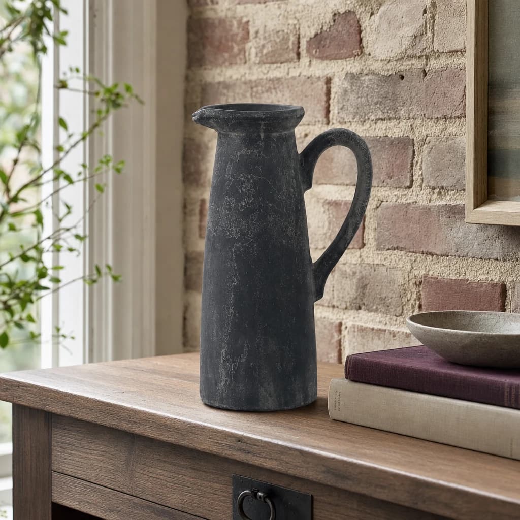 Amalfi Grey Tall Jug - Vases, photo 1 of 4