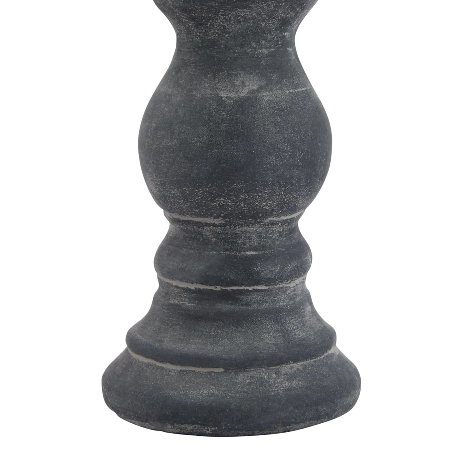 Amalfi Small Grey Column Candle Holder - Candles, photo 3 of 3