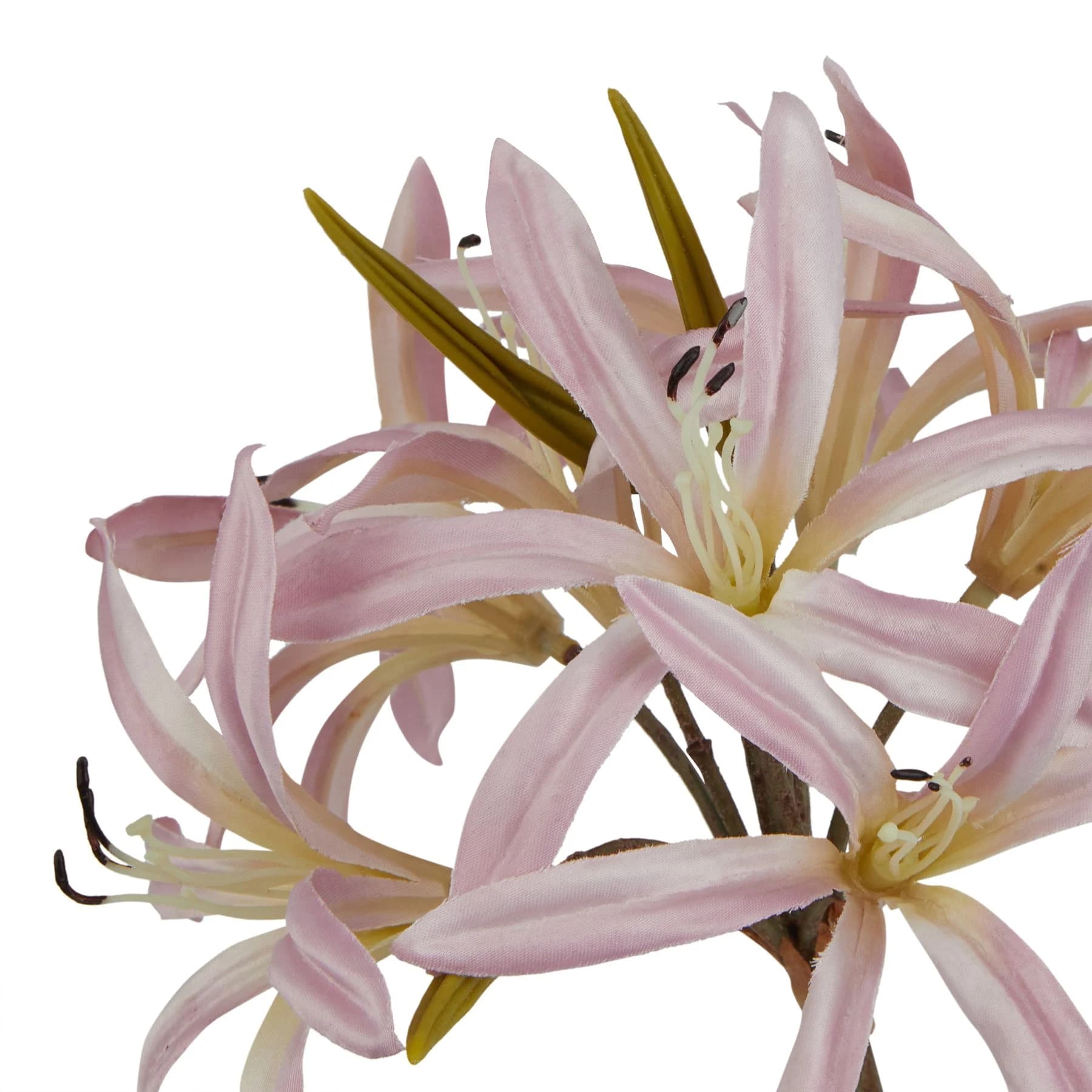 The Natural Garden Collection Pink Lily Stem — Pack of 5 - Artificial plants & flowers, photo 2 of 3