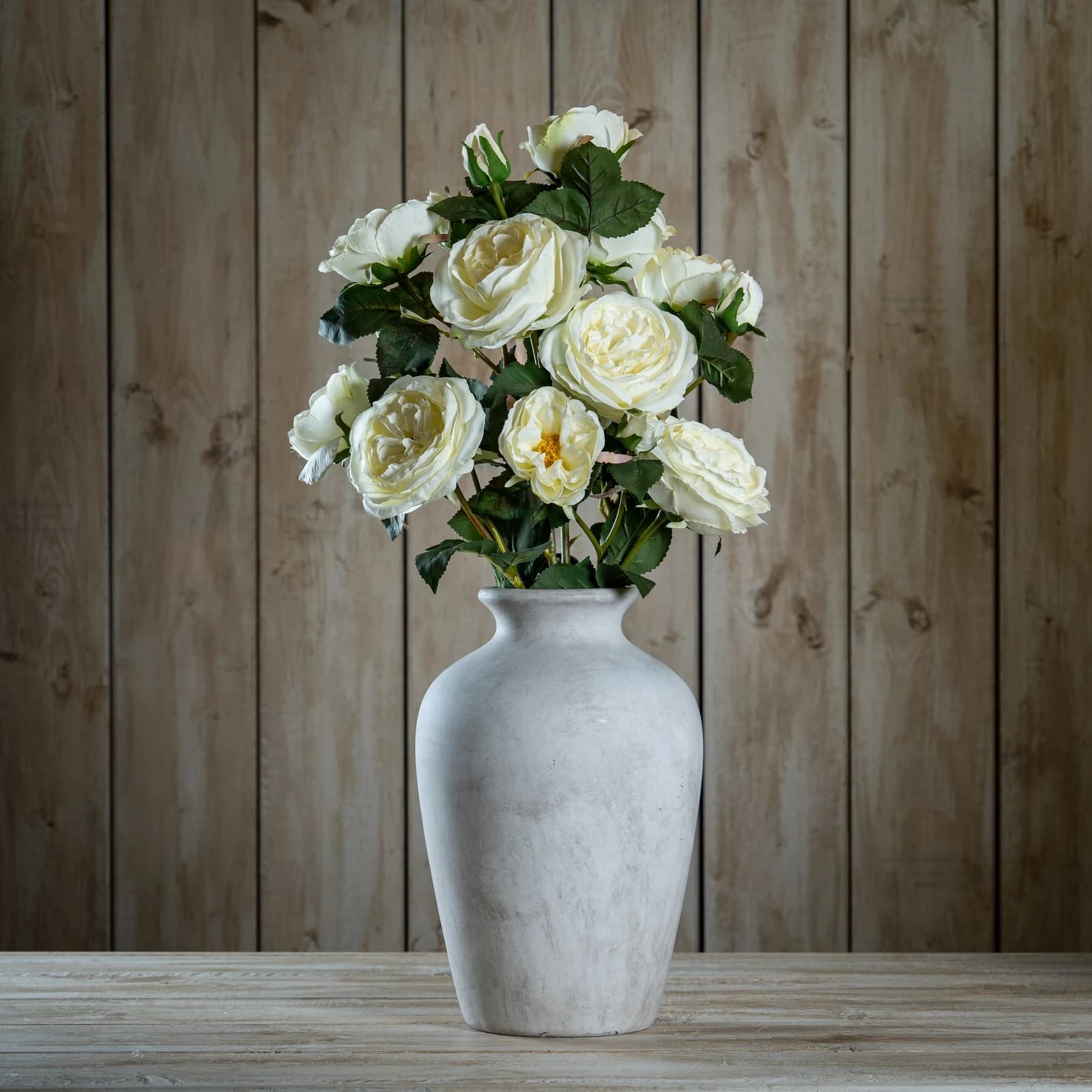 The Natural Garden Collection White Charity Rose — Pack of 5 - Artificial plants & flowers, photo 2 of 5