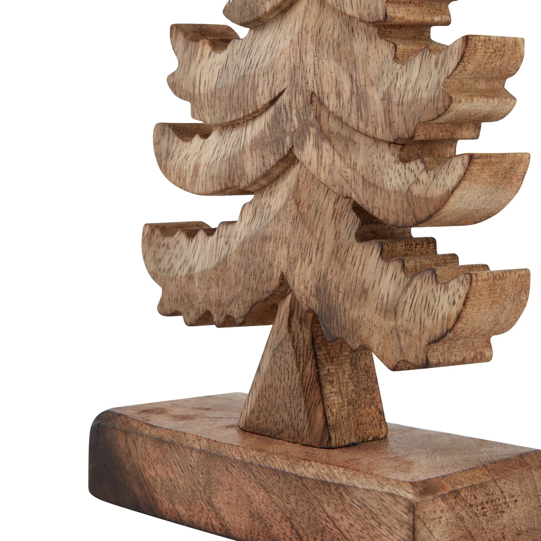 Natural Wooden Christmas Tree - Decorative, photo 3 of 3