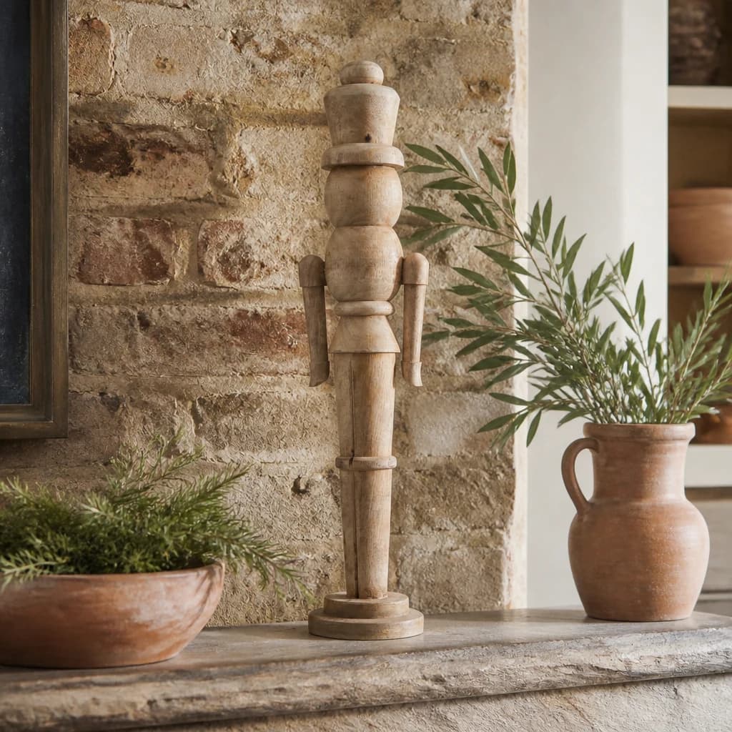 Natural Large Nutcracker Decoration - Decorative, photo 1 of 4