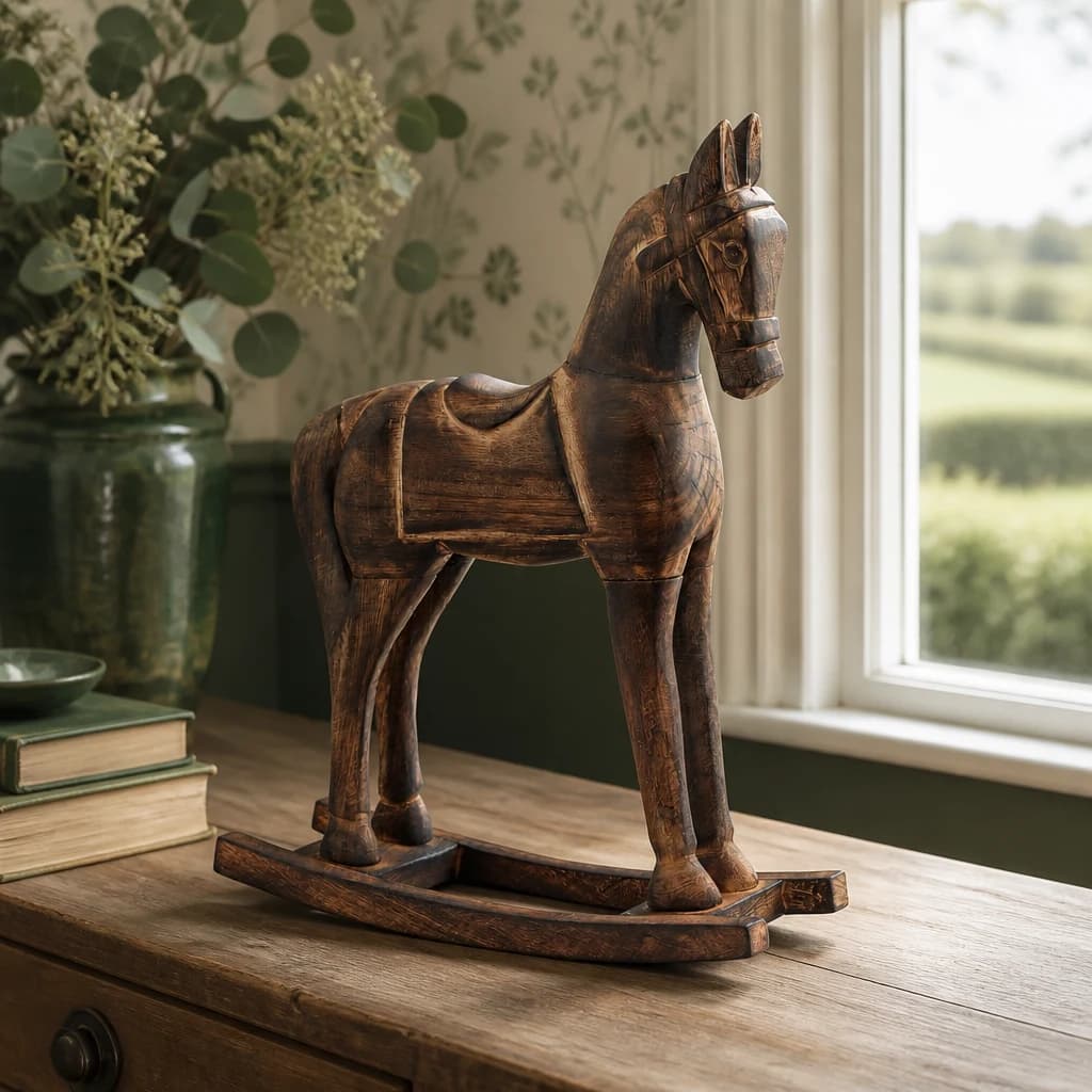 Natural Rocking Horse - Decorative, photo 1 of 4