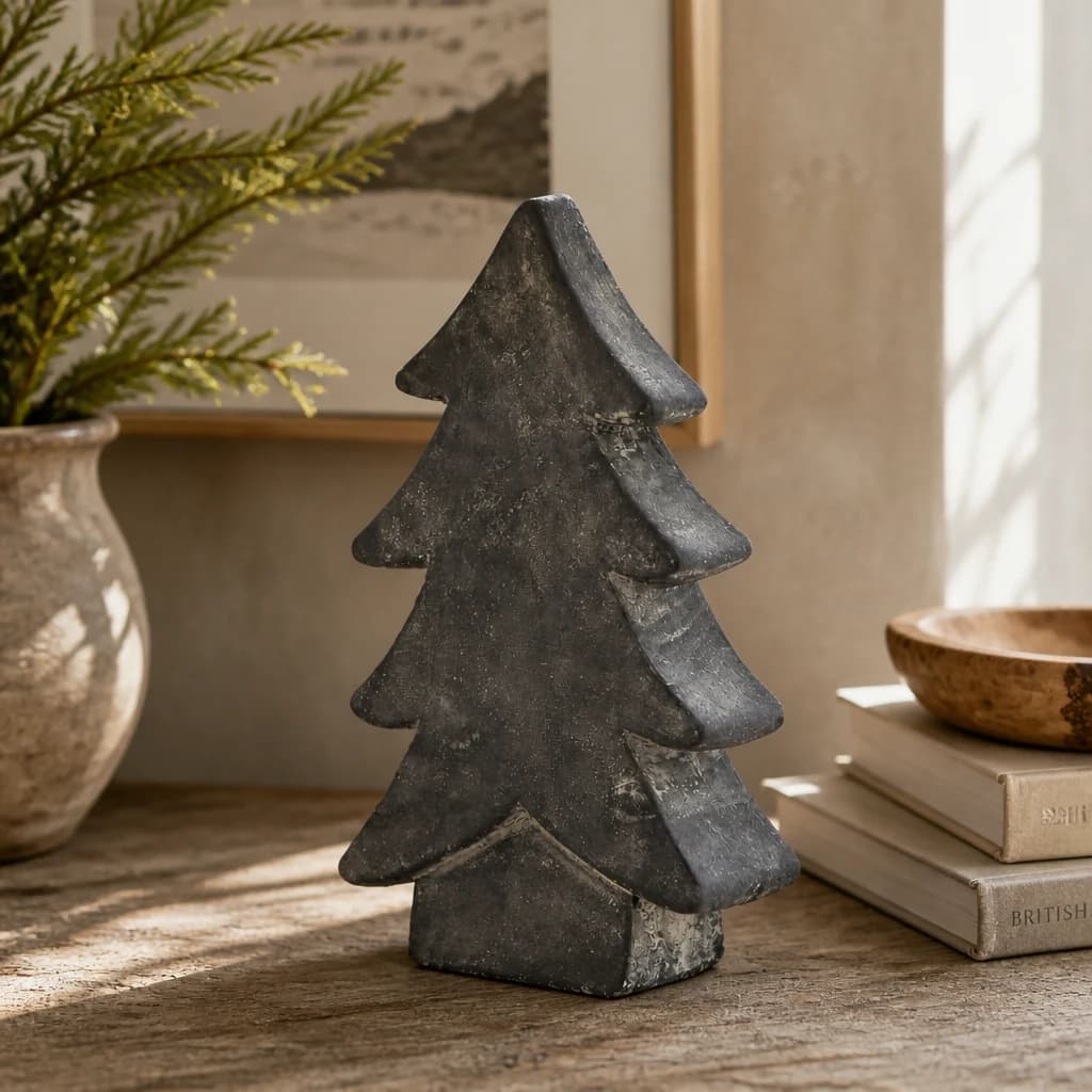 Amalfi Grey Medium Christmas Tree - Sculptures & ornaments, photo 1 of 5
