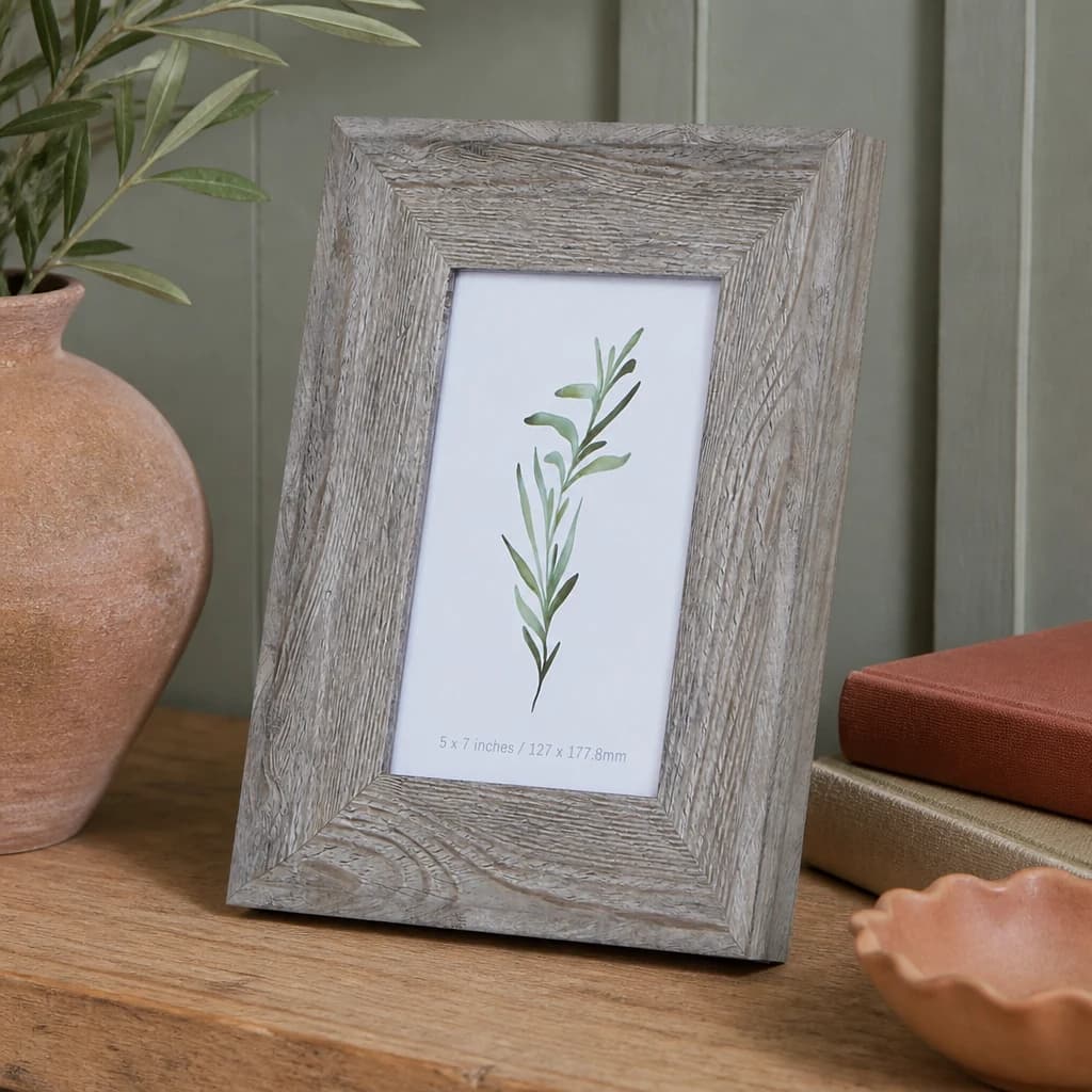 Grey Washed 5X7 Photo Frame - Wall art & frames, photo 1 of 4