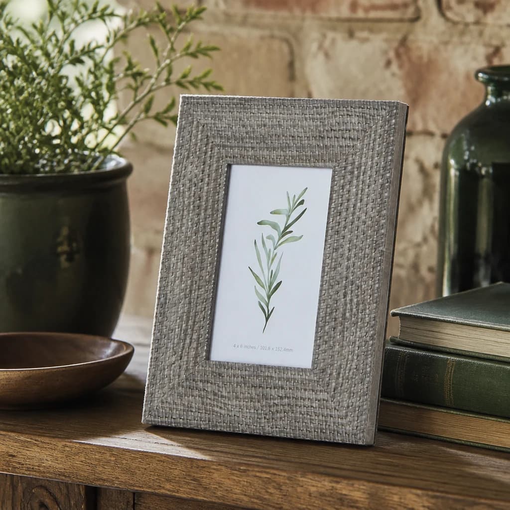 Woven Photo Frame 4X6 - Wall art & frames, photo 1 of 5