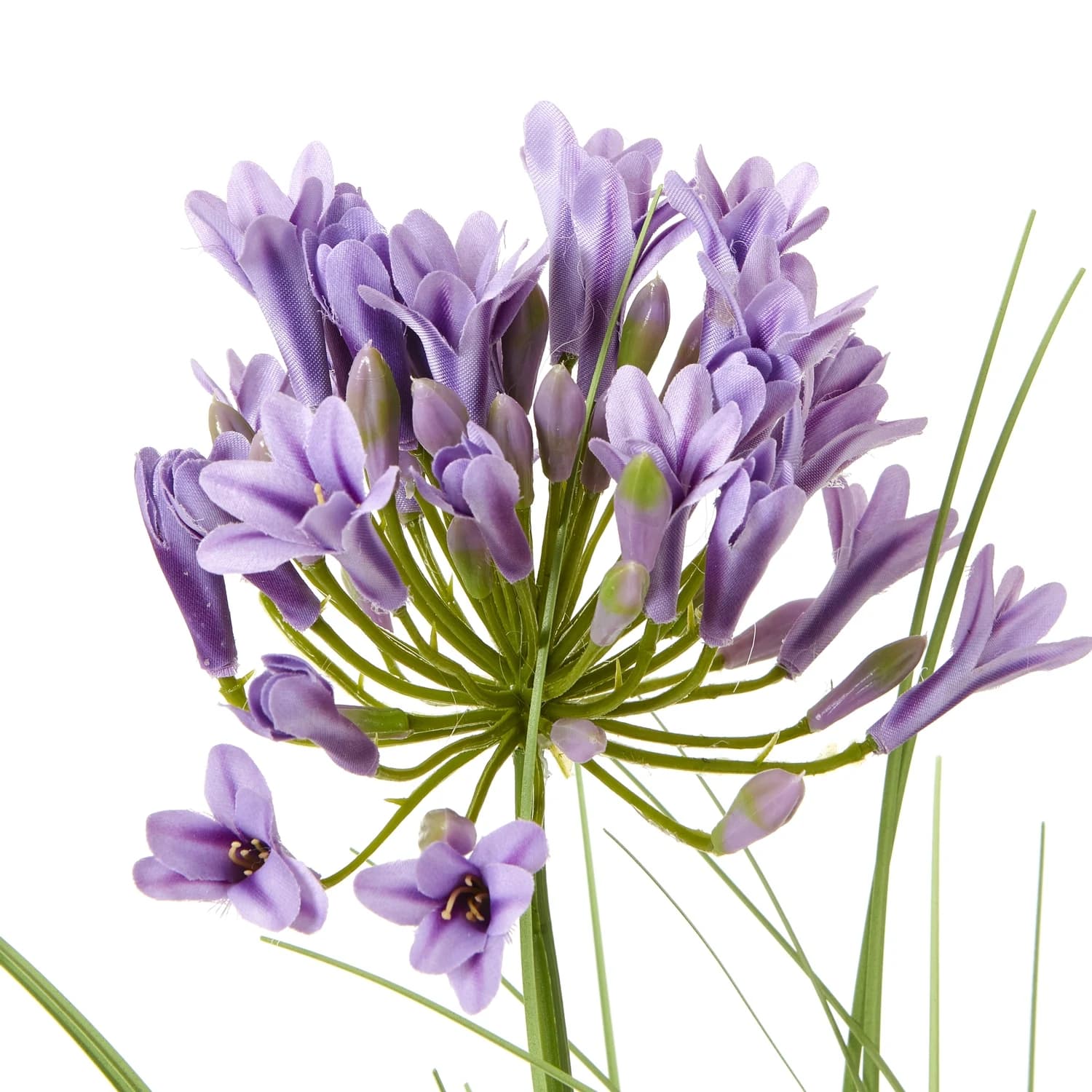 Purple Agapanthus Plant In Pot - Artificial plants & flowers, photo 2 of 4