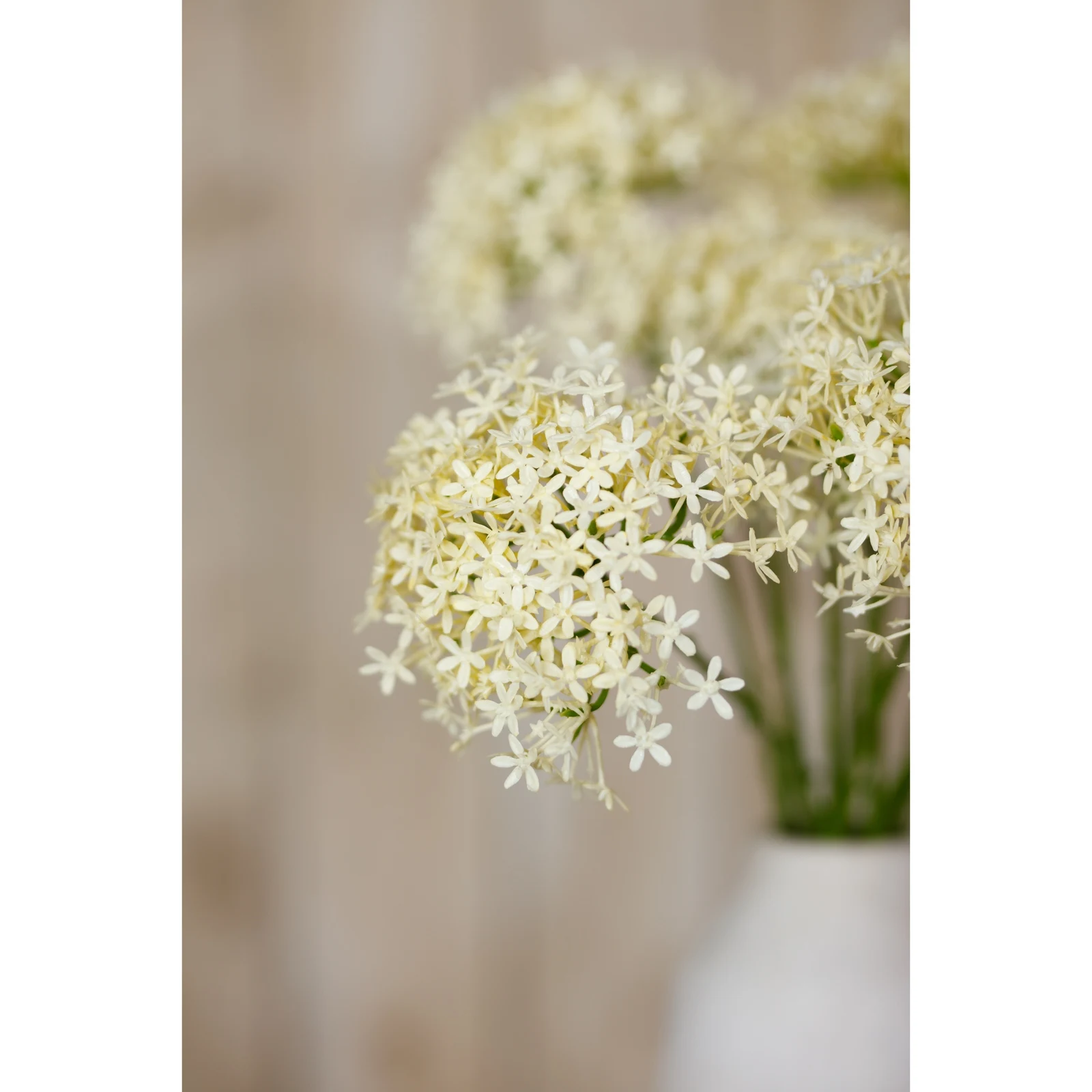 Three Head Cream Allium Spray — Pack of 5 - Artificial plants & flowers, photo 5 of 5