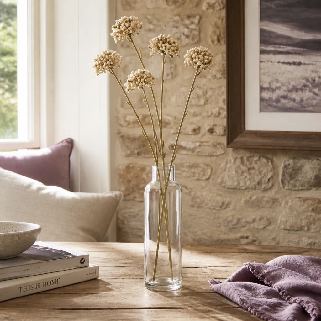 Brown Allium Spray — Pack of 5 - Artificial plants & flowers, photo 1 of 5