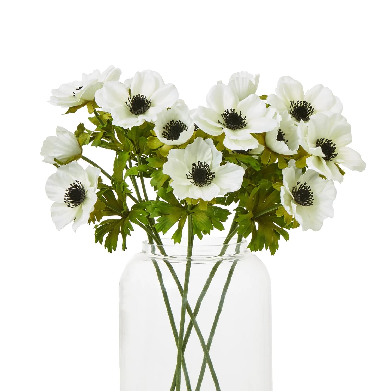 White Anemone Spray — Pack of 5 - Artificial plants & flowers, photo 3 of 5