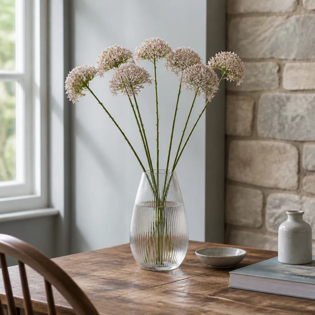 Lilac Crown Hydrangea Stem — Pack of 5 - Artificial plants & flowers, photo 1 of 3