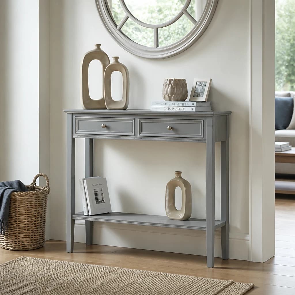 The Serene Collection Two Drawer Console Table - Console tables, photo 1 of 6