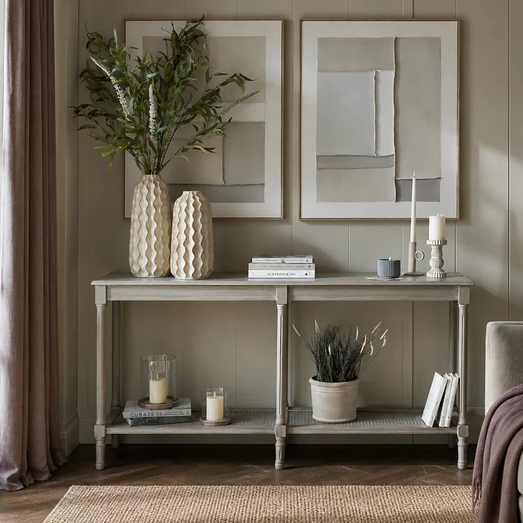 The Serene Rattan Collection Large Console Table - Console tables, photo 1 of 5