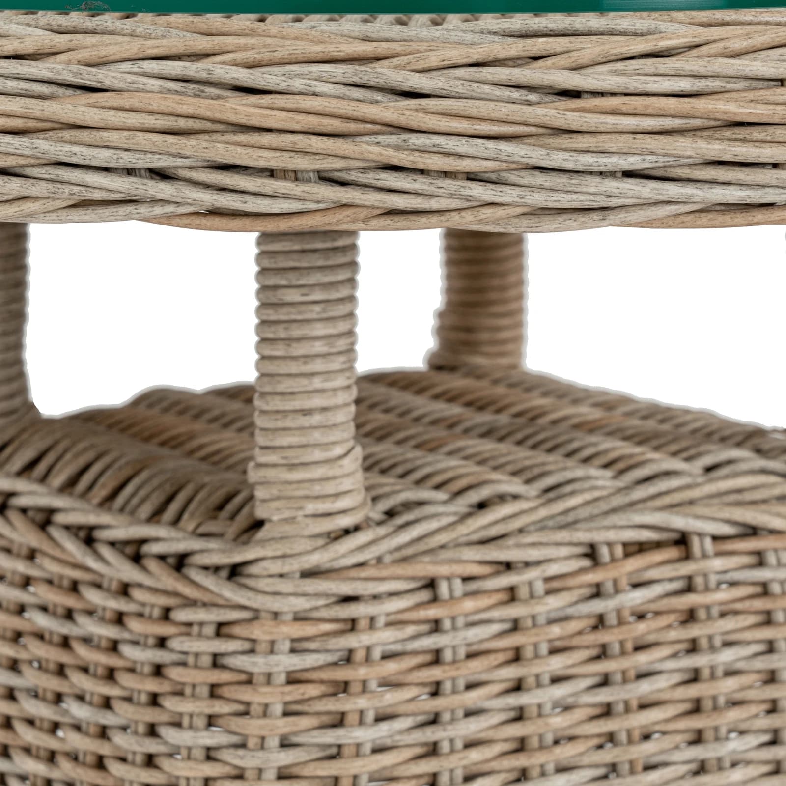 Amalfi Collection Outdoor Bistro Table With Wood Top - Outdoor, photo 5 of 5