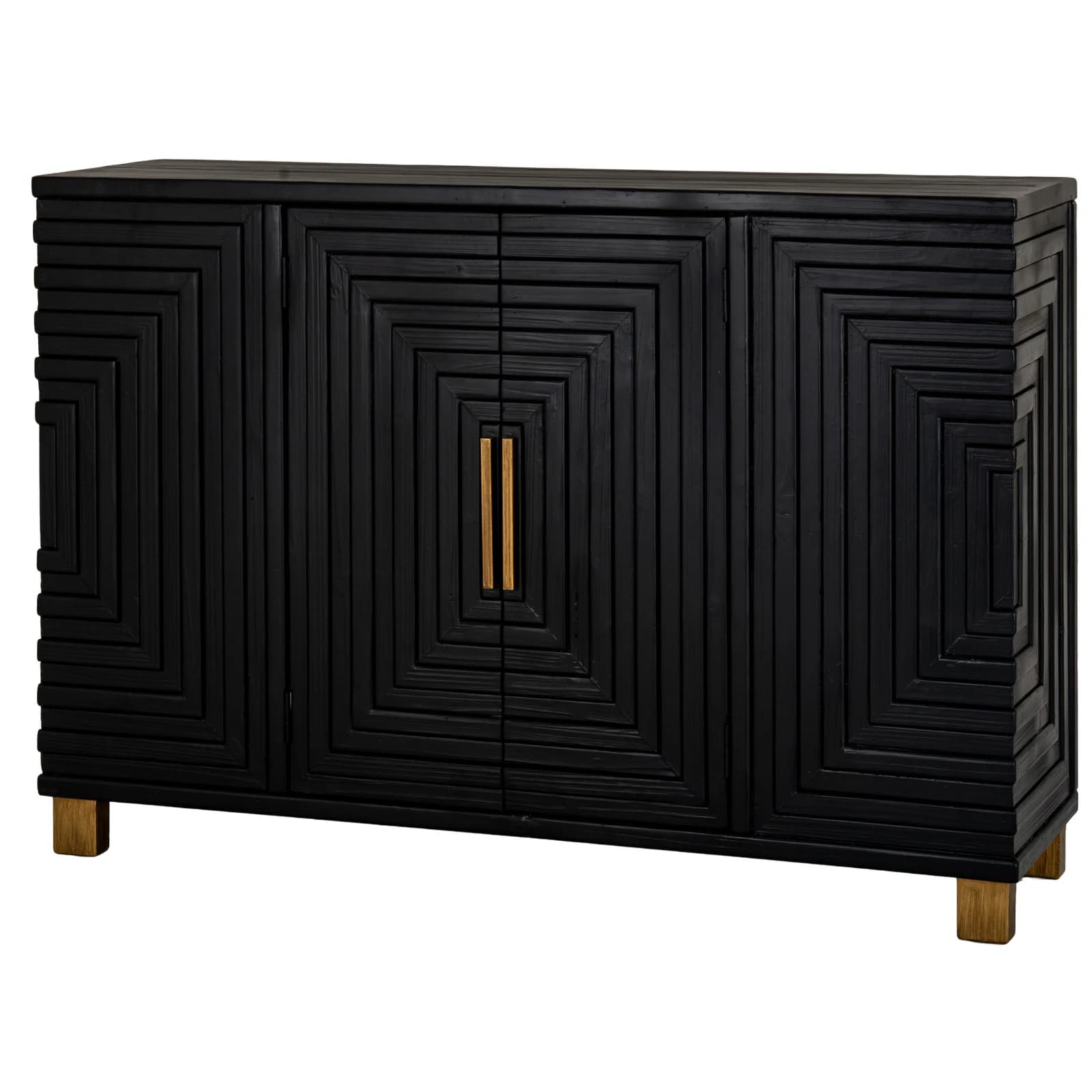 Lennox Black 2 Door Sideboard - Sideboards, photo 2 of 5