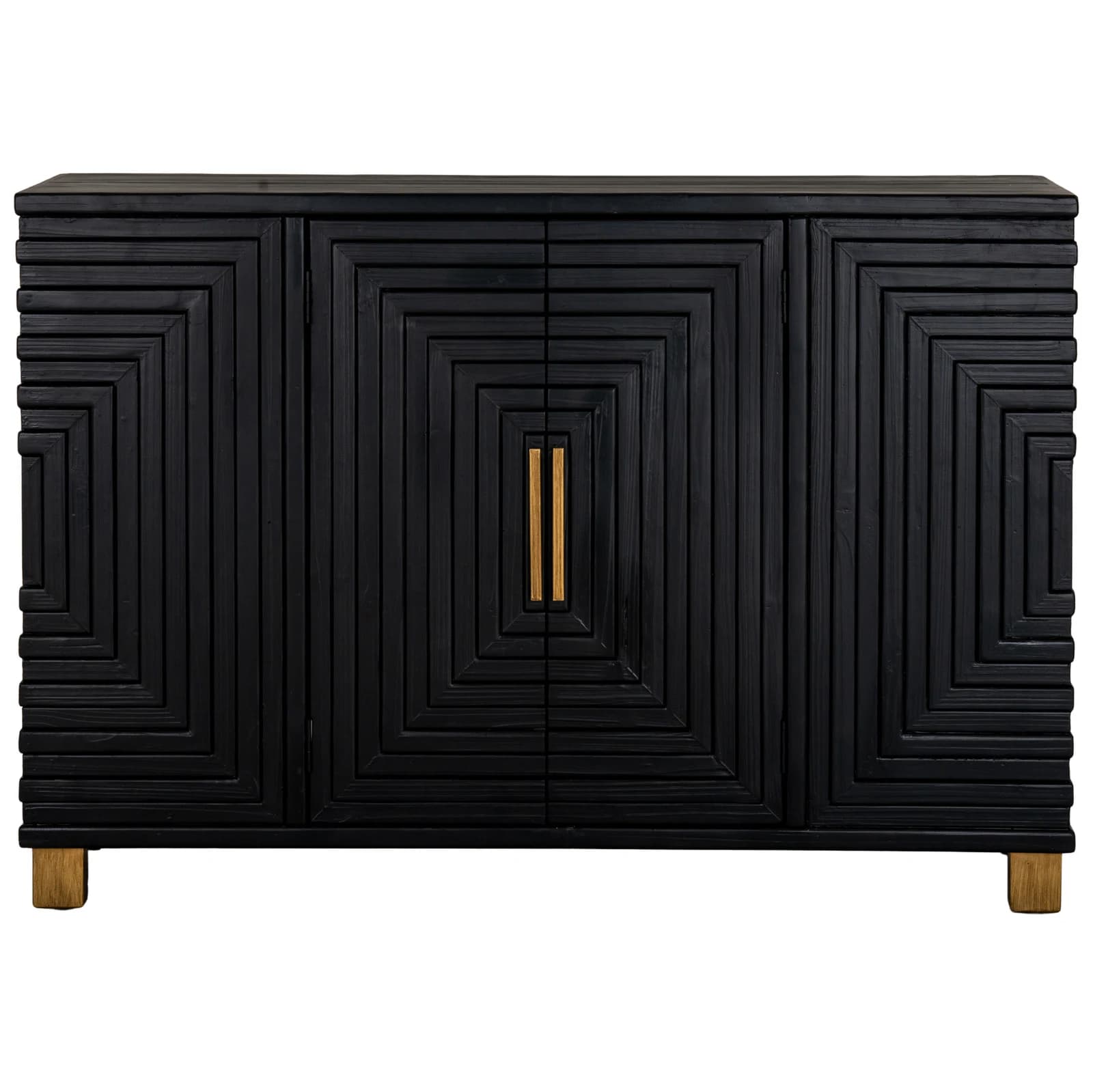 Lennox Black 2 Door Sideboard - Sideboards, photo 3 of 5