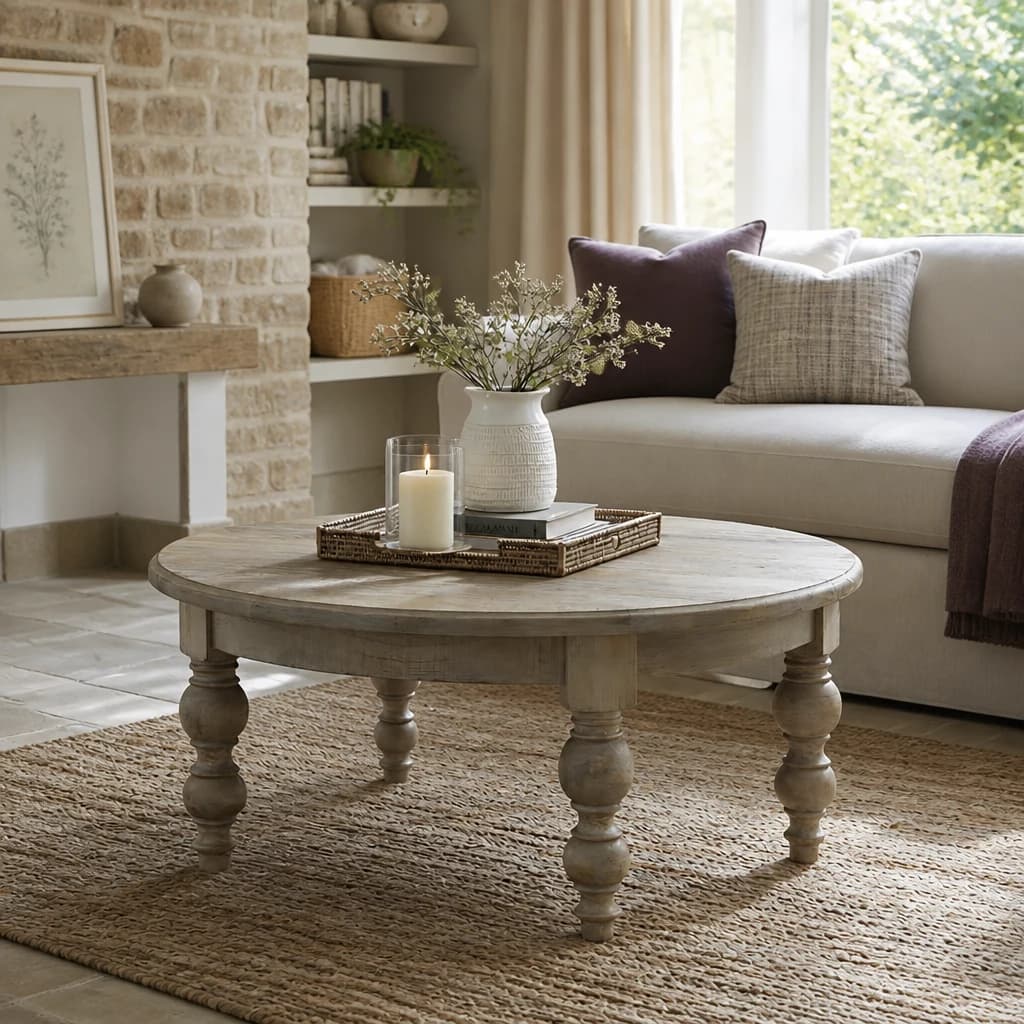 The Rutland Collection Round Coffee Table