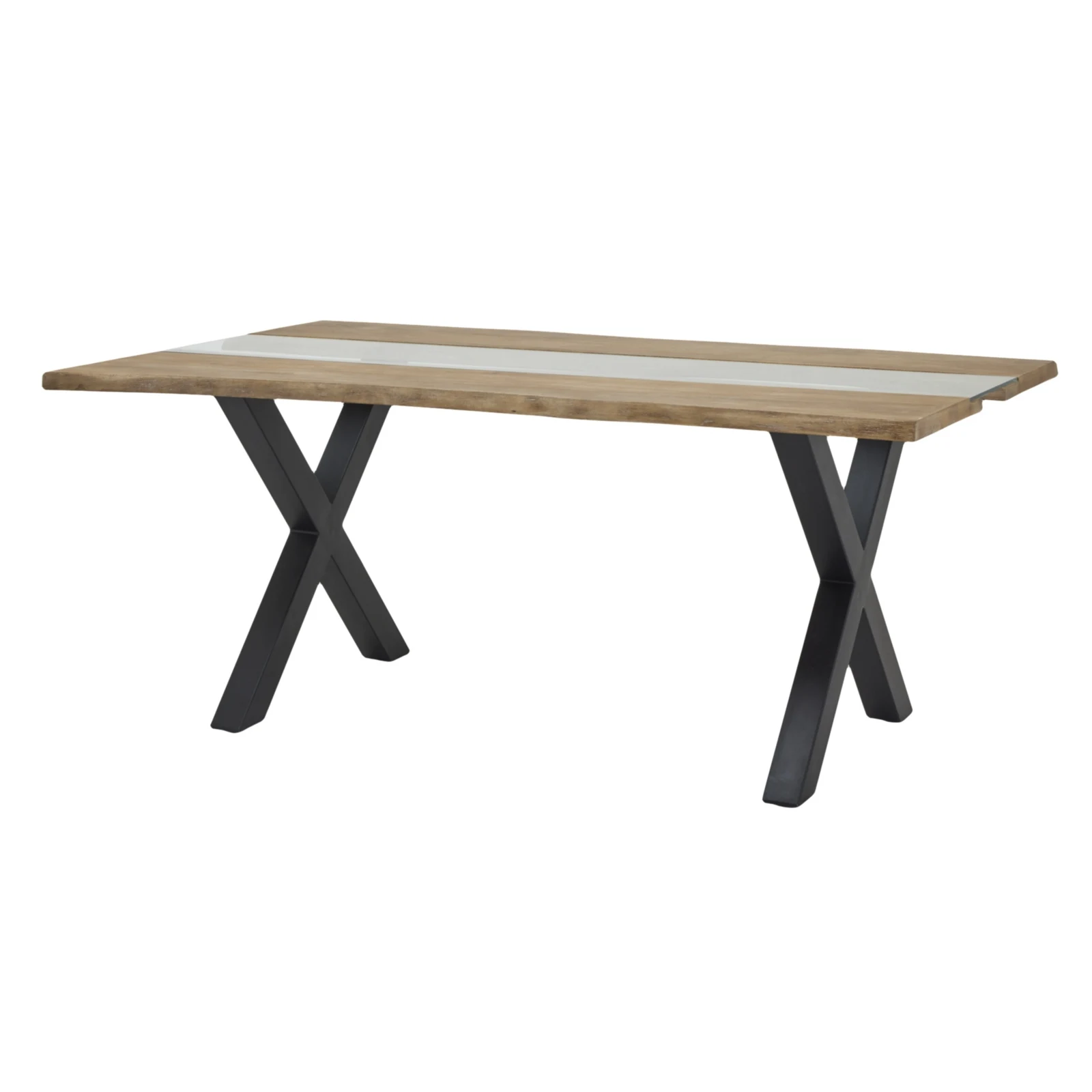 Live Edge Collection Light Acacia River Dining Table - Dining tables, photo 2 of 5