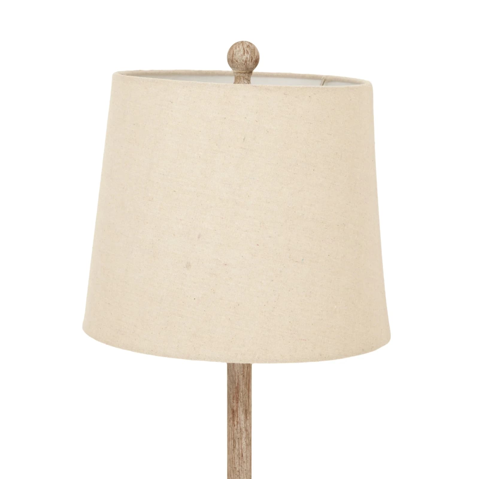 Chiaro Candlestick Table Lamp With Linen Shade - Table lamps, photo 3 of 4