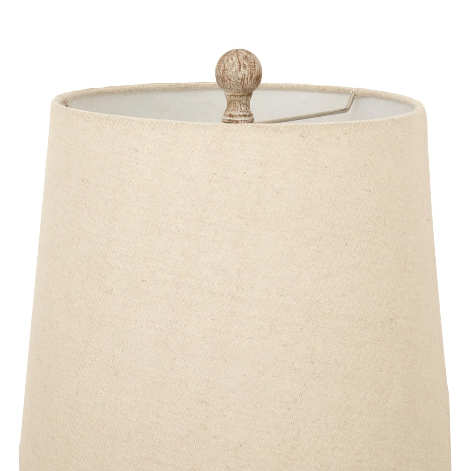 Chiaro Candlestick Table Lamp With Linen Shade - Table lamps, photo 4 of 4