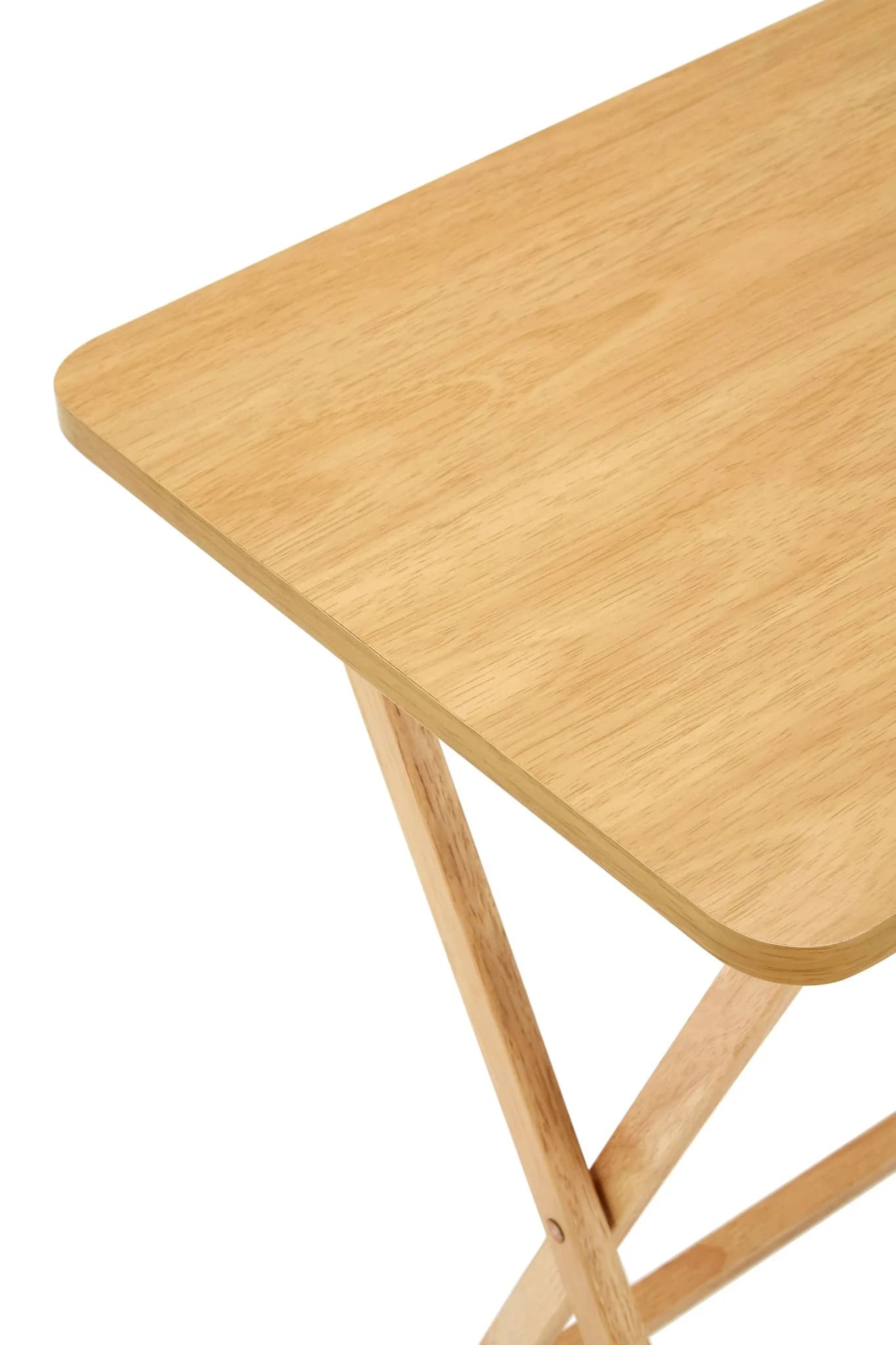 Heva Tropical Hevea Wood Folding Snack Table - Tables, photo 8 of 8