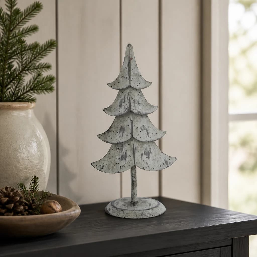 Rustic Metal Standing Tree - Lanterns, photo 1 of 3