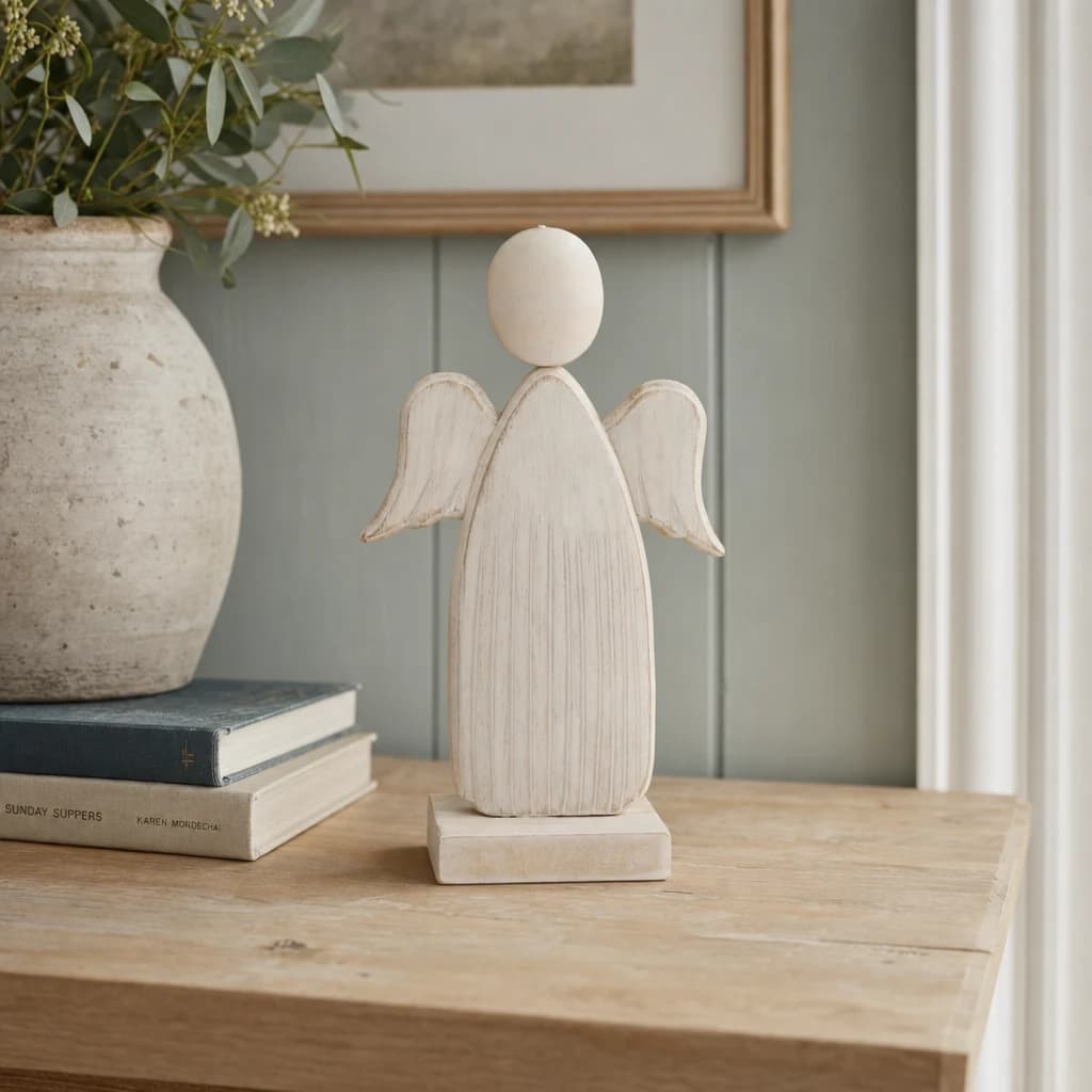 Whitewashed Rustic Angel - Console tables, photo 1 of 3